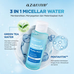[BAYAR 1 DAPAT 2] Azarine Calmoist Hydrating Micellar Water 90 ml Pembersih Wajah Daily Make Up Untuk Semua Jenis Kulit dengan PENTAVITIN™ Make Up Remover