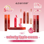 [FLASH SALE] Azarine - 04. Strawberry Popsicle - Velvety Lippie Cream Lightweight Lip Velvet Lip Matte 3.2 ml