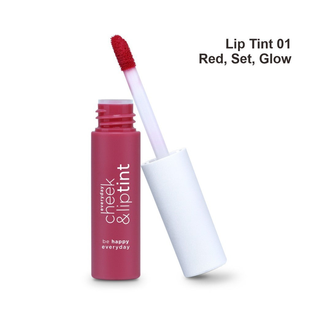 Wardah Cheek & Lip Tint - dengan formula ringan dan aroma fruity yang menyegarkan