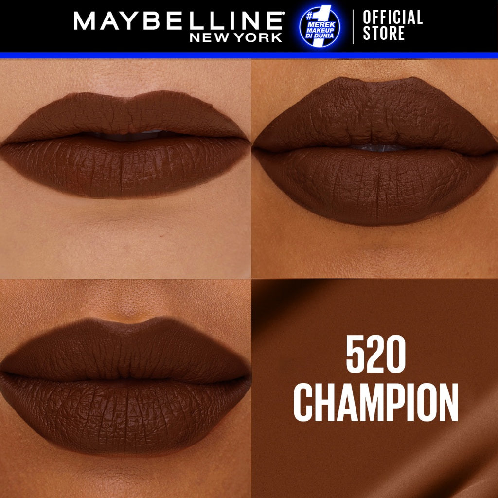 Maybelline Superstay Matte Ink Liquid Long Lasting Waterproof Matte Lipstick Lipcream Make Up Transferproof Tahan 16 Jam Vinyl Ink