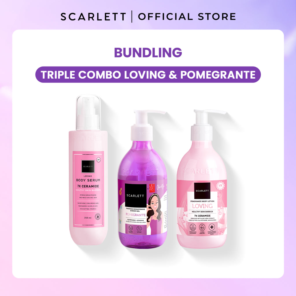 Scarlett Whitening Triple Combo Bodycare