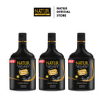 Triple Natur Shampoo Extract Ginseng 270 ml - Paket Sampo Rambut Rontok 3 pcs / Anti Hair Fall / Menguatkan Akar Rambut