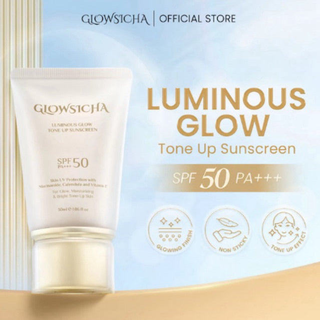 GlowSicHa LUMINOUS Glow Tone Up Sunscreen SPF 50 PA+++