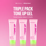 [SPECIAL 11.11] [Twin Pack] Emina Bright Stuff Tone Up Gel 20 ml Isi 2 Paket Tone Up - Pelembab Wajah Mencerahkan Instan, Perlindungan dari Sinar UV, Mudah Merata, No Whitecast, Anti Luntur, Non-Comedogenic, Non-Acnegenic, Cocok untuk semua jenis kulit