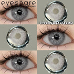 Eyeshare Softlens Bubble Gray Softlens 14.5mm Big Eyes