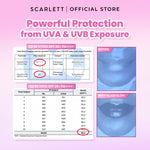 [IN VITRO SPF 50+ PA++++] SCARLETT GLASS GLOW TINTED LIP BALM - Moisturizing & hydrating, natural lip color, plumpy lips, cover bibir gelap, mencerahkan bibir | anti bibir kering dan gelap