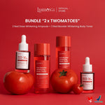 [BUNDLE 4] Lumos'a Red Dose Whitening Ampoule 30ml + Red Booster Whitening Body Toner 110ml