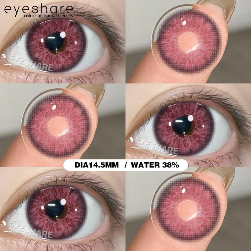 Eyeshare Softlens Lensa Kontak Mata Putih Cosplay Halloween Softlen Putih