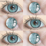 Eyeshare Softlens Lensa Kontak Mata Putih Cosplay Halloween Softlen Putih