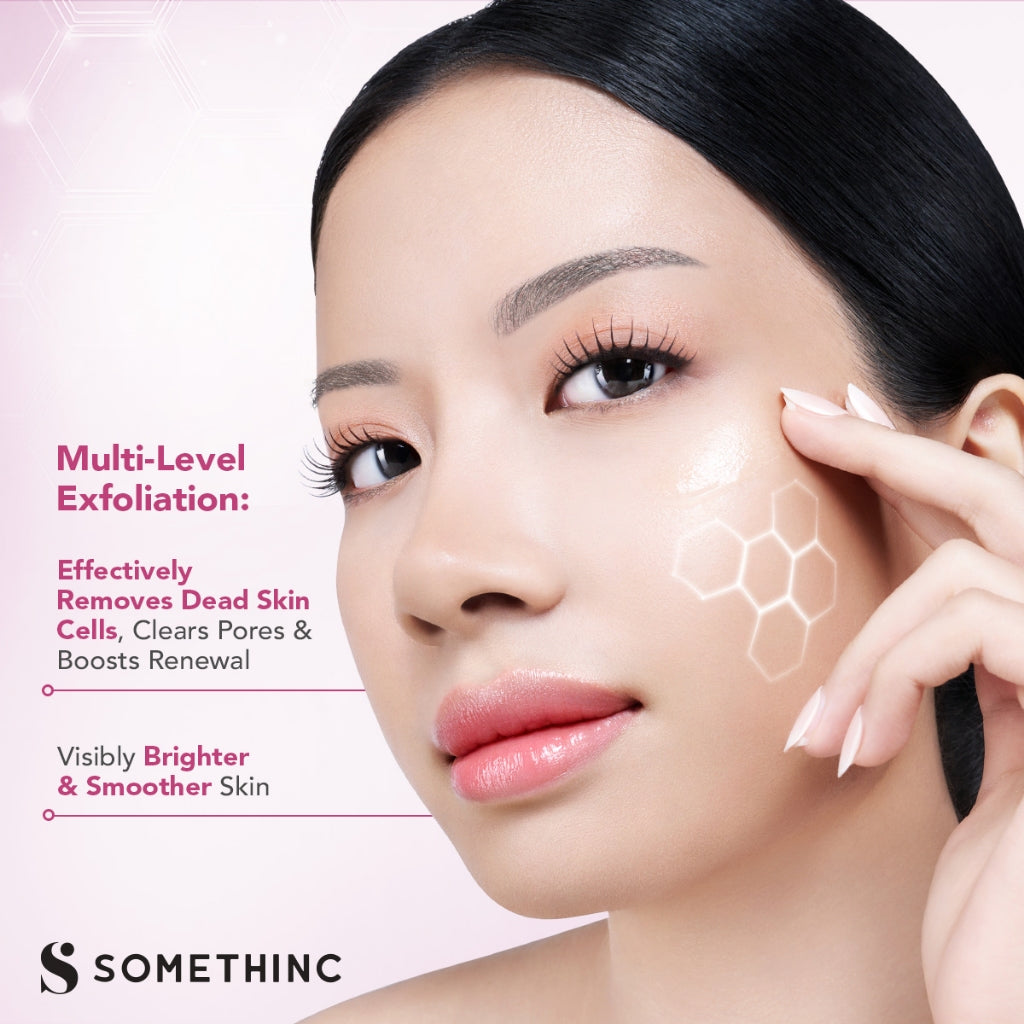 [BARU!] SOMETHINC Advanced Peeling 20% AHA BHA PHA LHA Serum - Mengangkat Sel Kulit Mati & Hiperpigmentasi, Serum Eksfoliasi Wajah, Exfoliating Peeling Mencerahkan Serum untuk Komedo