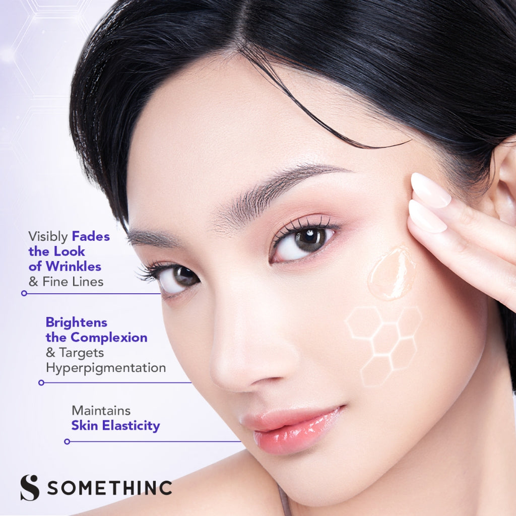 SOMETHINC [2 PCS] Paket Brightening Diamond Kulit Berkilau Pilihan Syahrini (Diamond Phyto Stem Cell Serum, 10% Niacinamide + Moisture Sabi Beet Max Brightening) |  Serum Diamond untuk Kulit Berkilau dan Cerah, Serum Brightening, Anti Aging