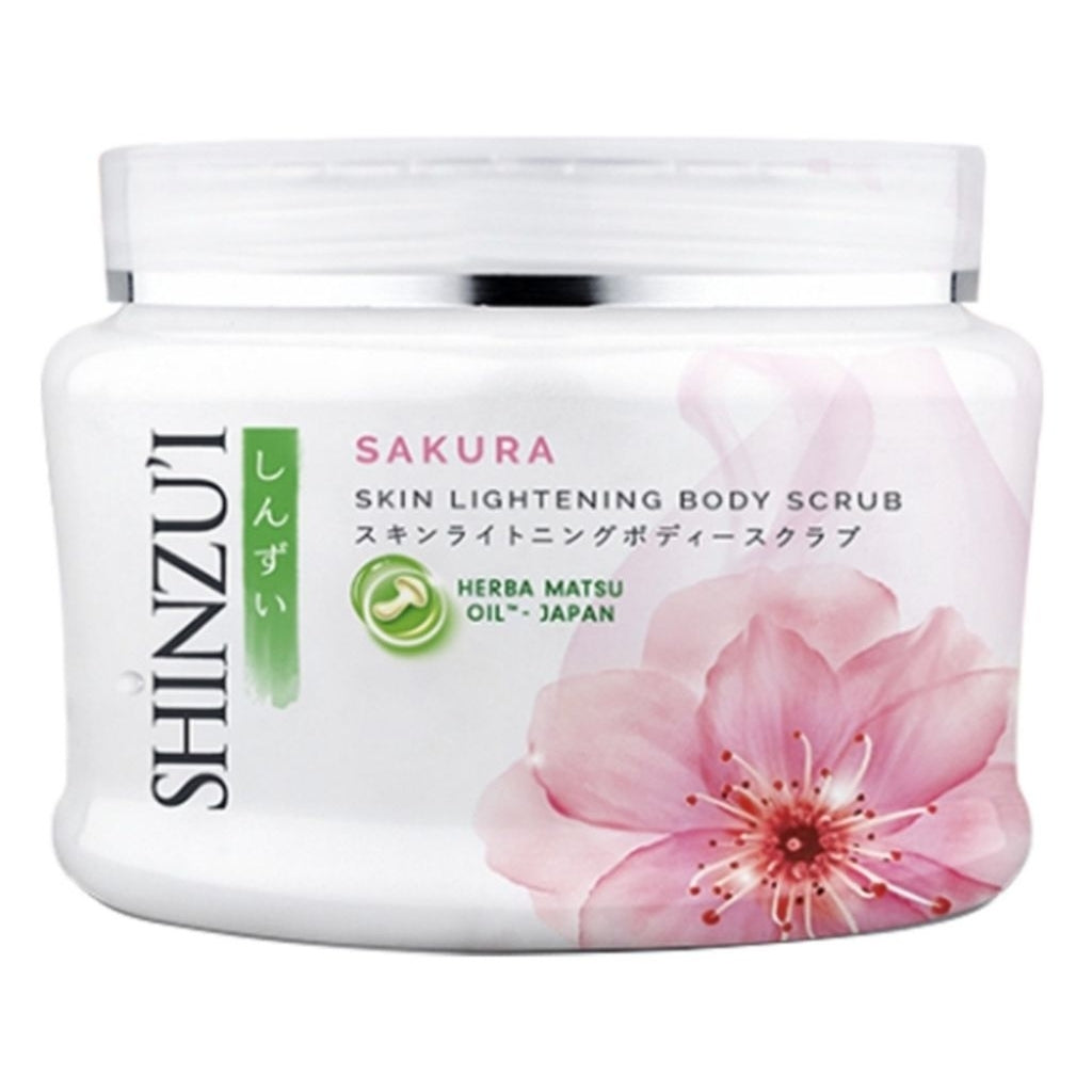 Shinzui Skin Lightening Scrub Tubuh Pencerah Kulit 200 g