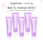 [Hemat 5PCS]Glad2Glow Facial Cleanser Series-Low PH Gel Centella Mencerahkan Pencerah Wajah Anti Jerawat Penuaan Hilangkan Flek & Tenangkan face wash Pembersih Wajah Membersihkan kotoran dan minyak Menjaga pelindung kulit Mengobati g2glow official store