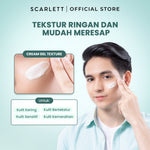 SCARLETT 7X Ceramide Moisturizer - Pelembab Wajah untuk Mencerahkan Melembabkan Memperbaiki Skin Barrier & Menghidrasi Kulit Wajah || Sensitif Skin Approved & Tidak Buat Make Up Geser
