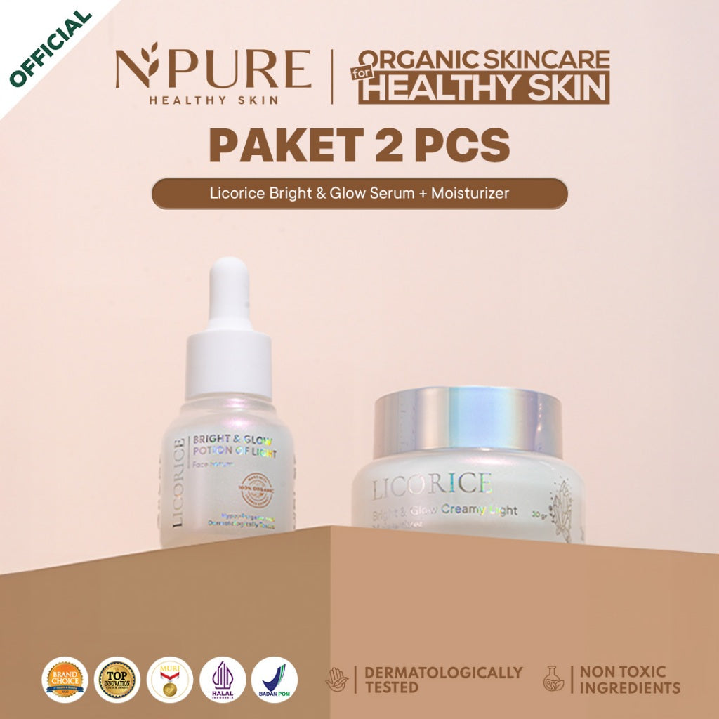 NPURE Bundling Serum & Moisturizer all series / Rangkaian skincare / Acne Skin / Melembabkan / Mencerahkan / Anti-Aging / Skin Barrier