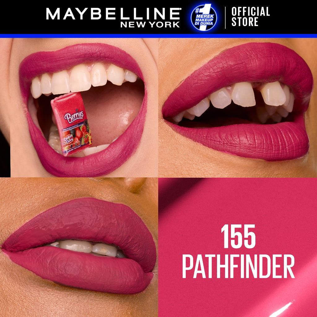 Maybelline Superstay Matte Ink Liquid Long Lasting Waterproof Matte Lipstick Lipcream Make Up Transferproof Tahan 16 Jam Vinyl Ink