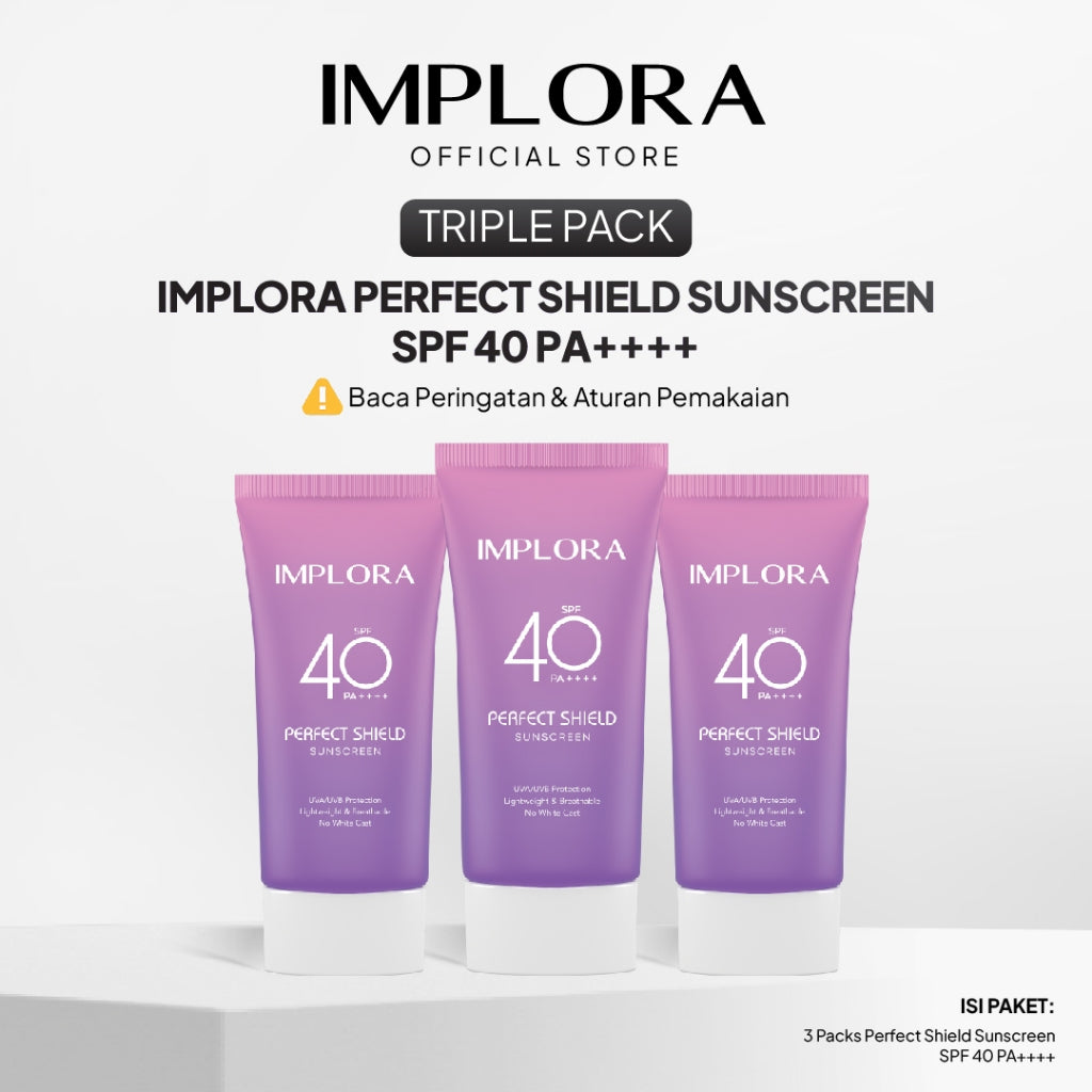 [TRIPLE PACK] Implora Perfect Shield Sunscreen
