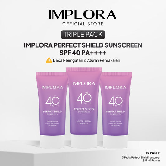 [TRIPLE PACK] Implora Perfect Shield Sunscreen
