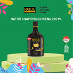 Natur Shampoo Extract Ginseng 270 ml  - Shampoo untuk Rambut Rontok / Anti Hair Fall