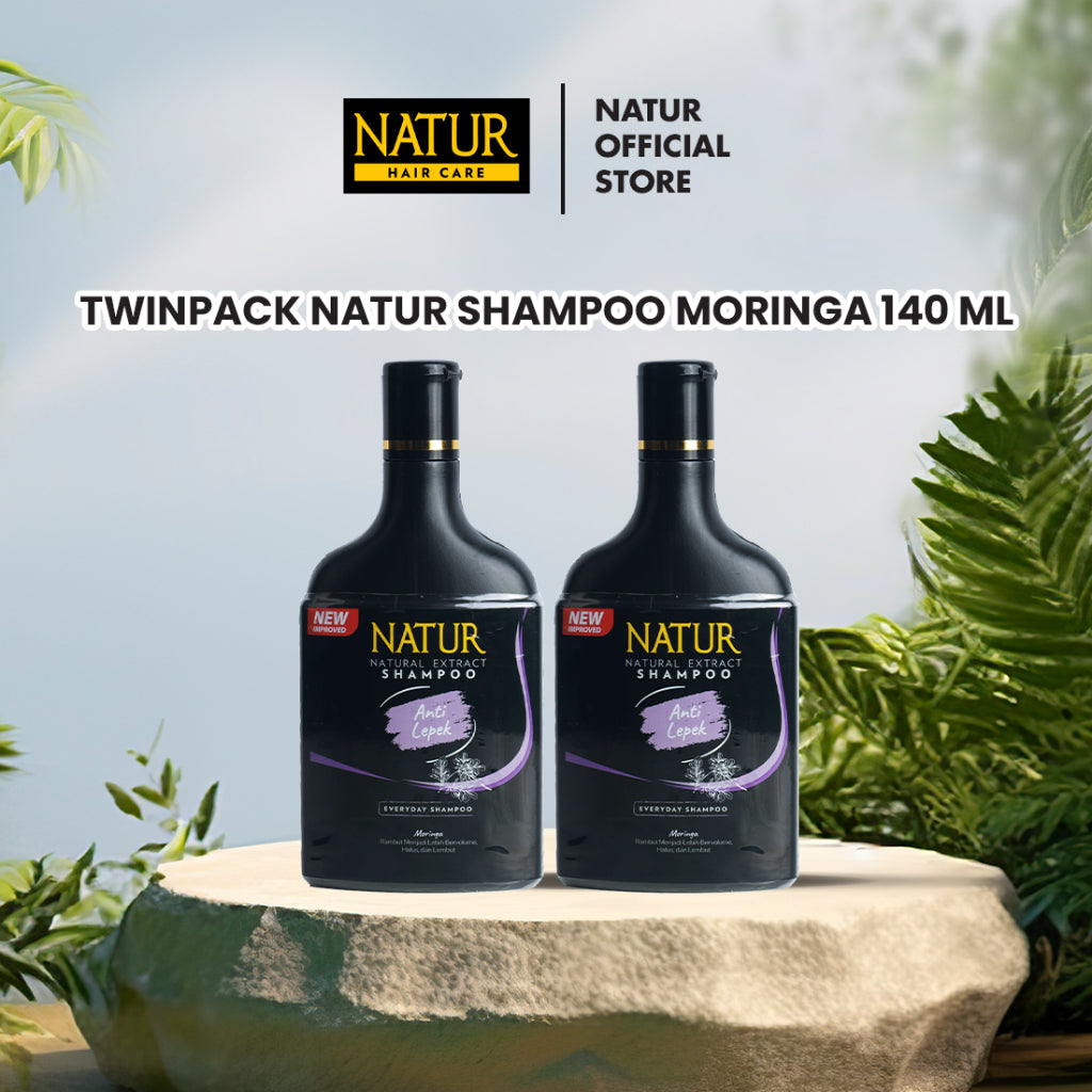 Twinpack Natur Shampoo 140 ml - Paket Shampoo 2 pcs
