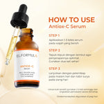 ELFORMULA Antiox-C Serum 15% Pure Vitamin C  - Antioksidan Skin Brightening Anti Penuaan Dini Anti Aging Mencerahkan Dalam Waktu 14 Hari Vitamin-C Serum Whitening Brightening