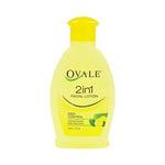 OVALE 2in1 Facial Lotion Cleanser 100ml - Ovale Pembersih Wajah Sekali Usap/HenecoBeauty