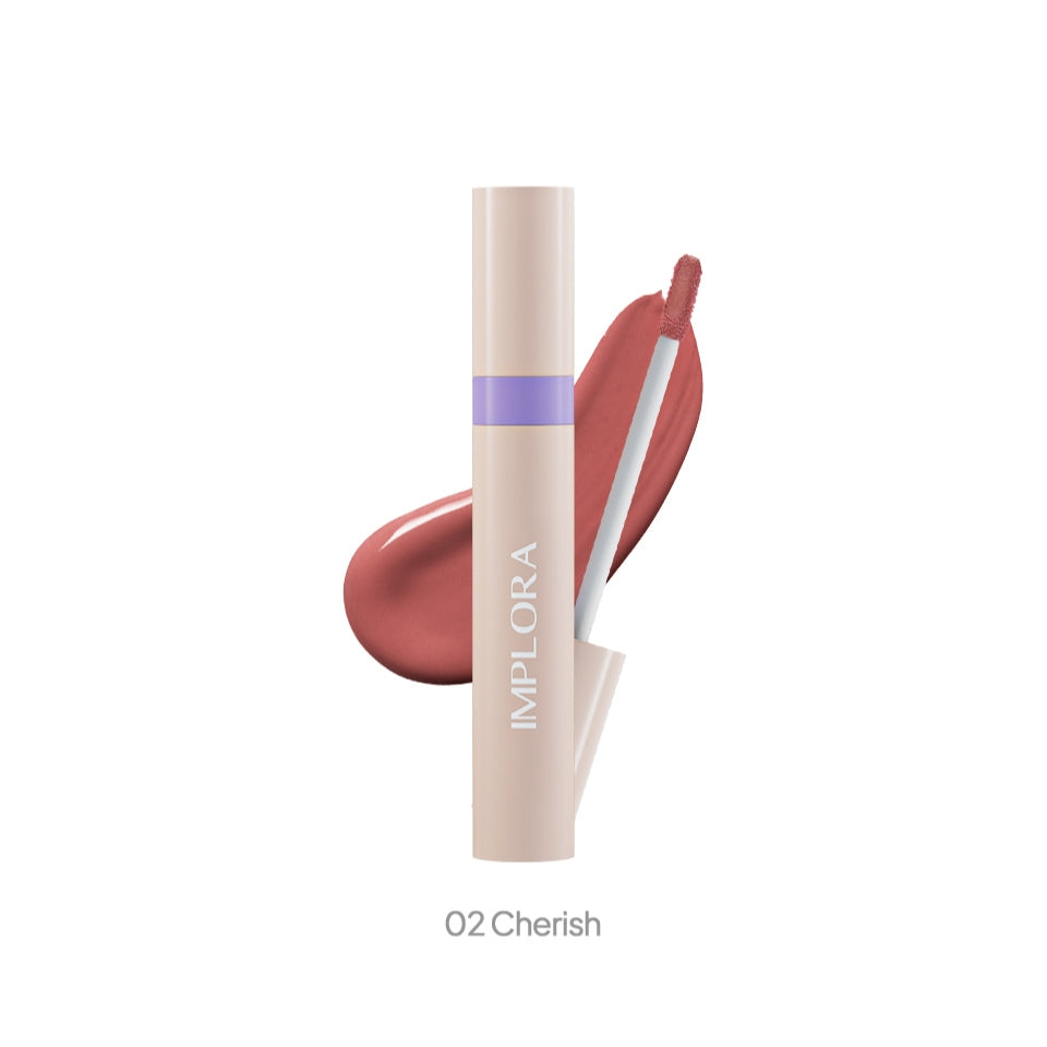 Implora Day To Day Lite Matte Lip Cream | Ringan Melembapkan | Hyaluronic Acid Lipstick