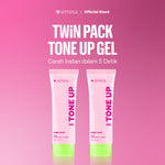 [SPECIAL 11.11] [Twin Pack] Emina Bright Stuff Tone Up Gel 20 ml Isi 2 Paket Tone Up - Pelembab Wajah Mencerahkan Instan, Perlindungan dari Sinar UV, Mudah Merata, No Whitecast, Anti Luntur, Non-Comedogenic, Non-Acnegenic, Cocok untuk semua jenis kulit