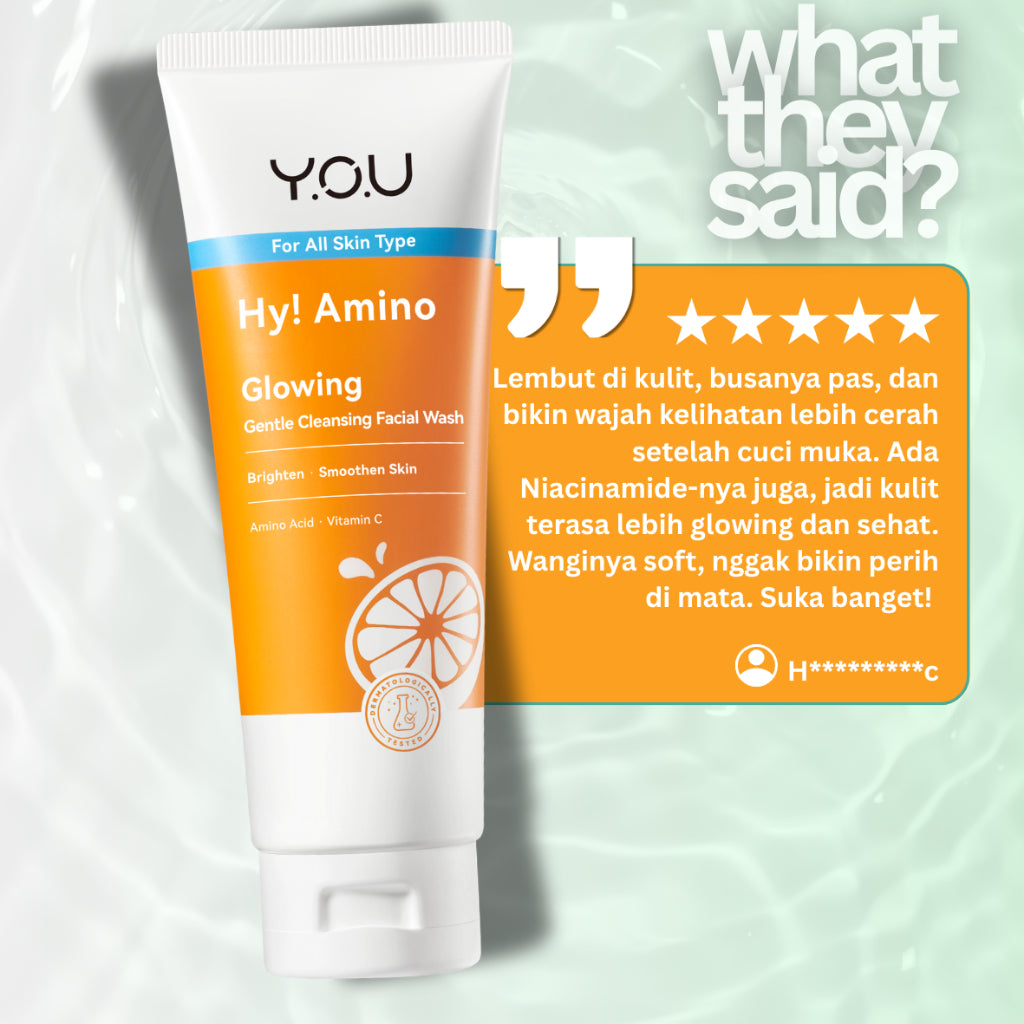 Y.O.U HY! Amino | Ac-Ttack, Contr-Oil, Bye-Byeteria, Glo-Win, Glowing Gentle