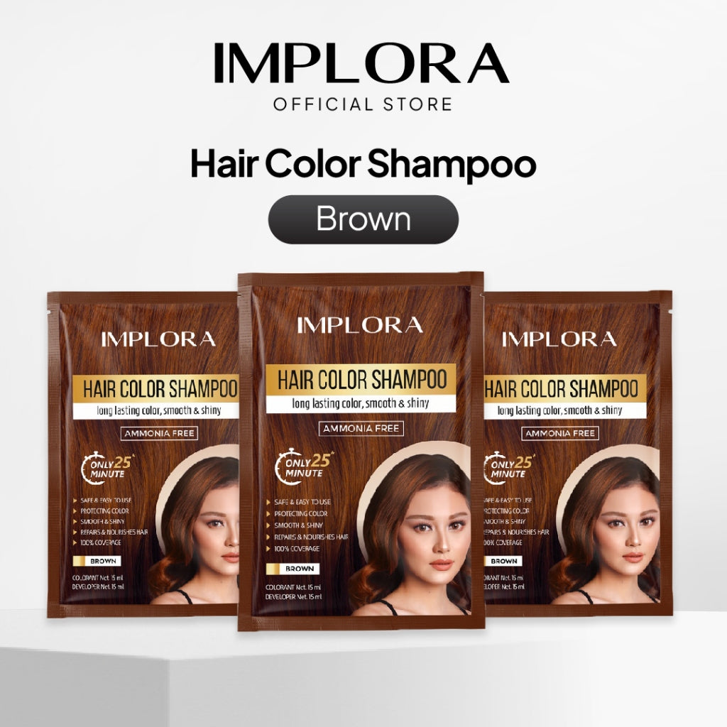 [3 PCS] Implora Permanent Hair Color