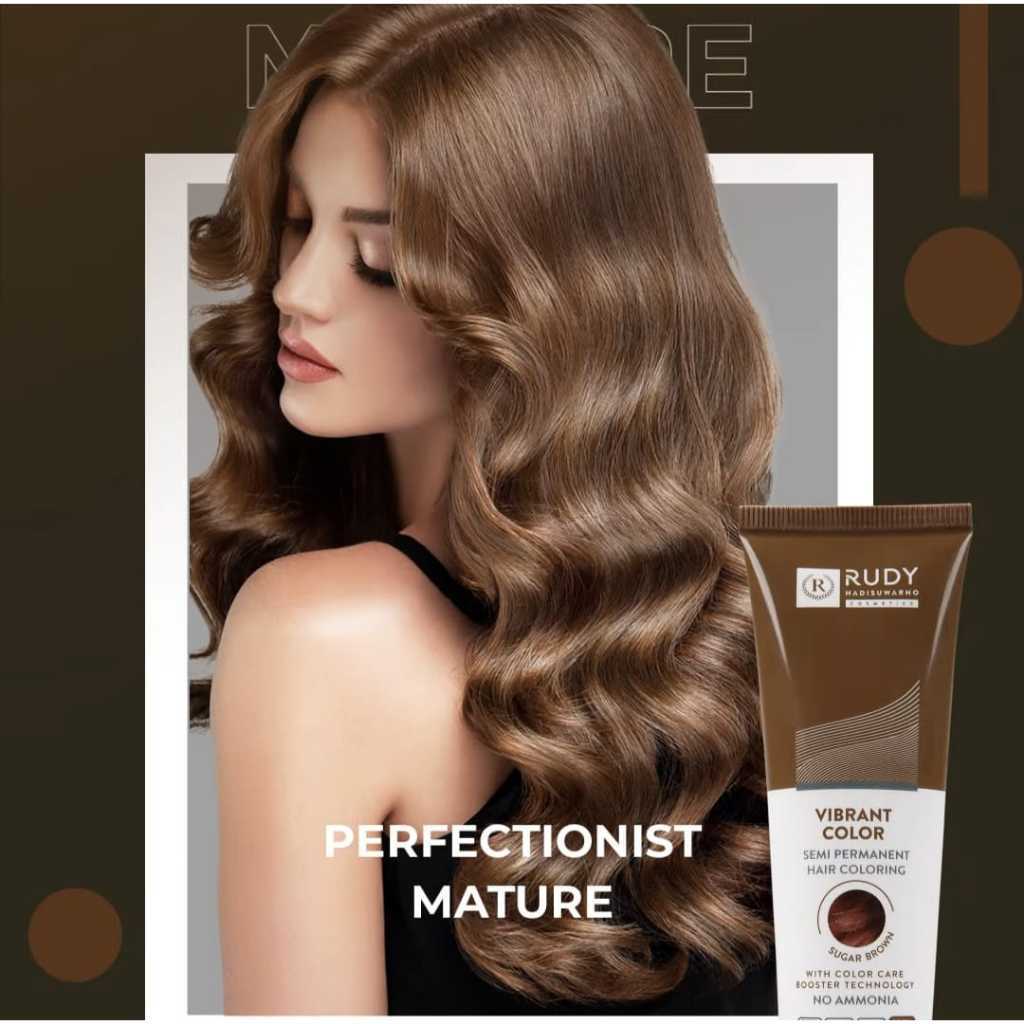 [Flush Out] Rudy Hadisuwarno Cosmetics Vibrant Color Sugar Brown 45 gr (WH005)