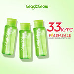 GLAD2GLOW Mugwort Salicylic Acid Acne Clear Micellar Water 300ml For Acne-Prone Skin/Panthenol Sensitive Care Pembersih Wajah Make Up Remover Cleansing Water Dan Oil-Control Hydrating Jerawat Control Membersihkan Makeup Waterproof g2glow official store