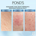 Ponds Hydra Miracle Ultra Light Biome Pembersih Wajah Cera Hyamino 90 g