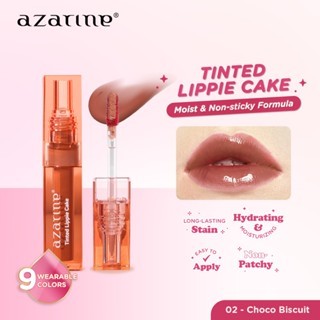Azarine Gloss Glow Bundle [3 PCS] Invisipore Primer Sunscreen SPF 50 PA++++ Primer Makeup Pore Blurring Tahan Lama + Tinted Lippie Cake Liptint Longlasting + Galactic Shine Gloss Melembabkan Menutrisi Bibir Kering Pigmented Color Lightweight