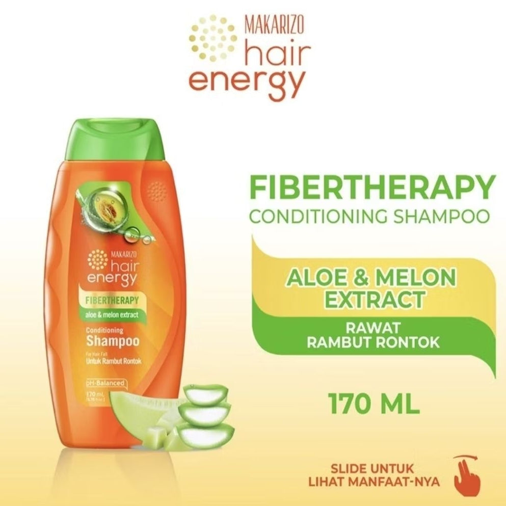 Makarizo Hair Energy Sampo Anti Ketombe Citrus Tea 170 Ml