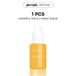 Glowsophy Pineapple Triple-C Glow 30ml Brightening Serum with Hyaluronic Acid Mencerahkan Warna Kulit Wajah Menjaga Kelembapan Wajah Meratakan Warna Kulit Menjaga Skin Barrier Whitening Brightening dengan Niacinamide Vitamin C Serum Eksfoliasi Wajah