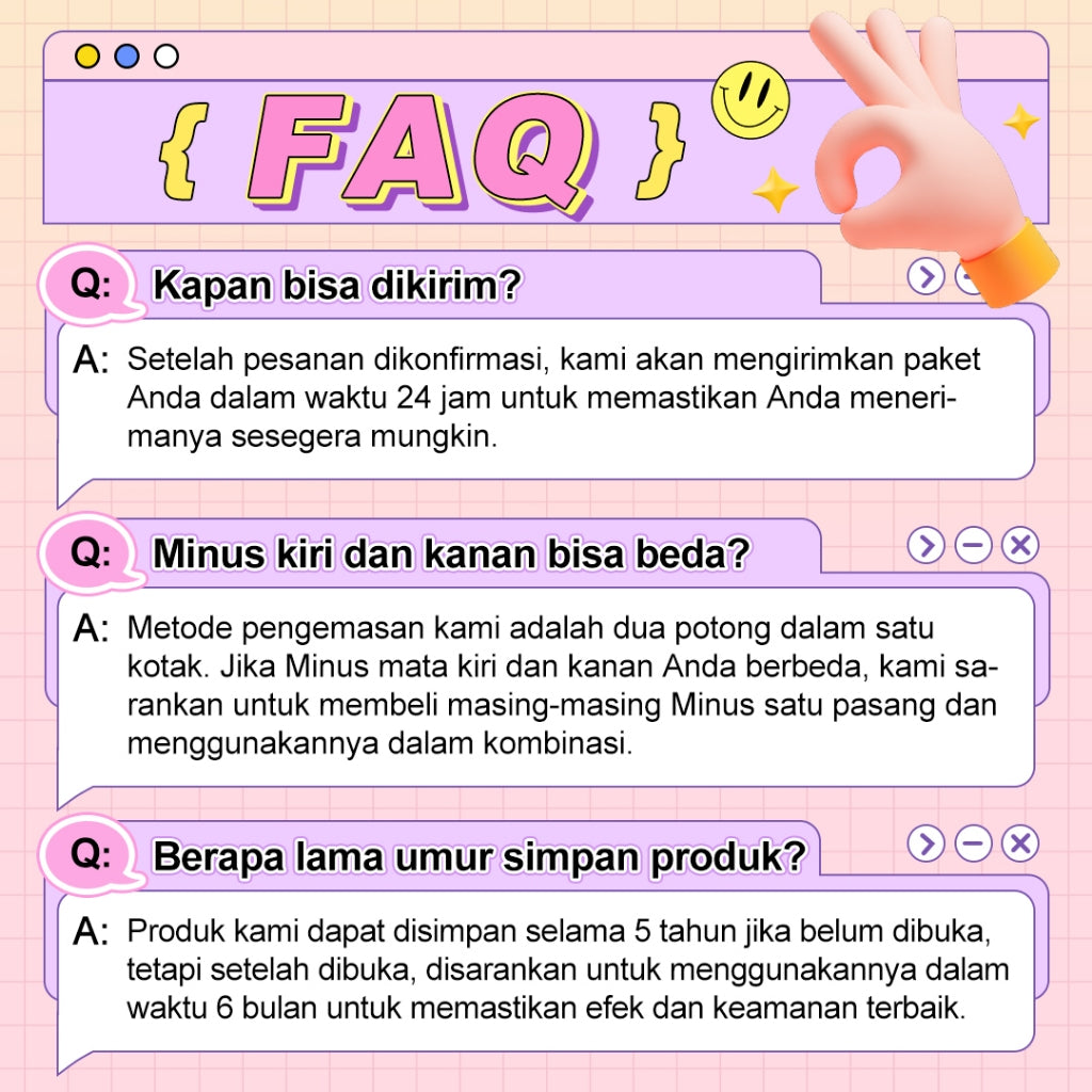 [Mata Besar Yang Polos]Magister Softlens 14.50MM Minus (0.00 s/d -6.00) Sepasang Softlens free Air softlens Stick Kit dan Lens cleaner