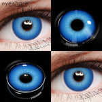 Eyeshare Softlens Lensa Kontak Mata Putih Cosplay Halloween Softlen Putih