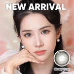 Magister Softlens Normal abu-abu coklat hitam seri Sepasang Lensa kontak diameter14.0-14.5MM kadar air 38% soflens