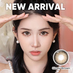 Magister Softlens Normal abu-abu coklat hitam seri Sepasang Lensa kontak diameter14.0-14.5MM kadar air 38% soflens