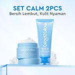 Glad2Glow Tremella Vita B5 Sensitive Calming Gel Cleanser facial wash skincare face wash sabun cuci muka cleansing balm exfoliating exfoliasi wajah sabun muka pembersih wajah Menenangkan kulit sensitif menghidrasi & menutrisi kulit g2glow official store
