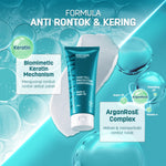 ERHAIR Hairgrow Hairfall Protection Moisturizer 200ml - Conditioner Rambut Rontok, Patah dan Kering | Anti Frizzy & Berkilau | Conditioner Anti Rontok | Biomimetic Keratin & Biotin