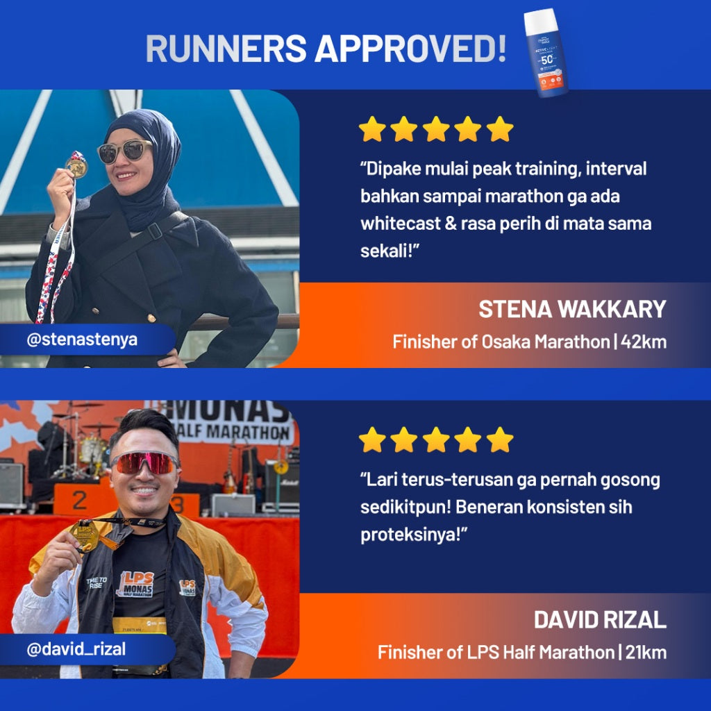 ERHA Perfect Shield Active Light Sunscreen SPF 50+ PA++++  -  Sport Suncscreen