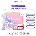 ADLEEVA - [BUNDLE SET] ACNE / WHITENING GLOWING SET (Paket Complete + Moisturizer + Essence) (PAKET HEMAT UNTUNG BANYAK)