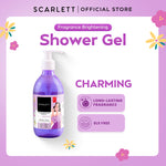 Scarlett Fragrance Brightening Shower Gel Charming | Body Wash | Sabun Mandi Cair
