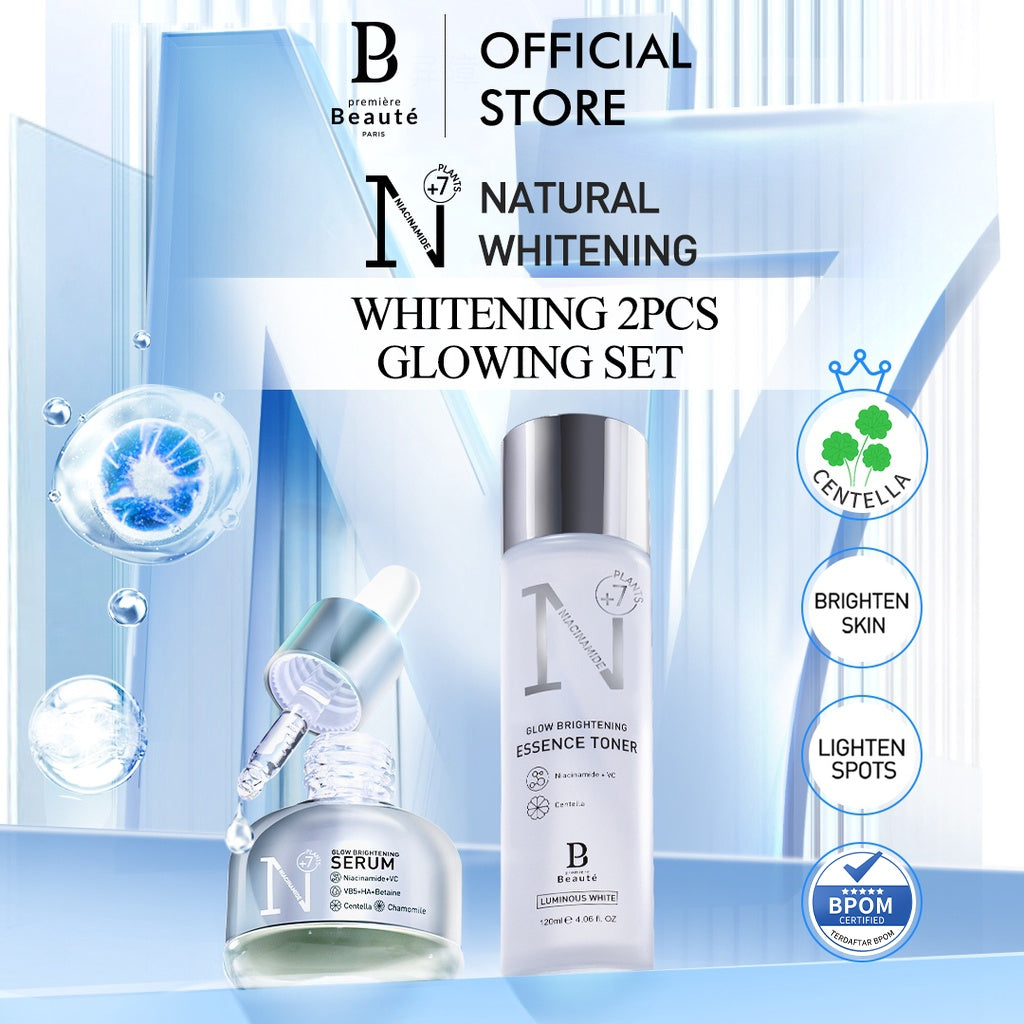 [CAMPAIGN] PREMIERE BEAUTE [Whitening 2pcs]Luminous White Skincare Series Skincare Package Set Brightening BPOM