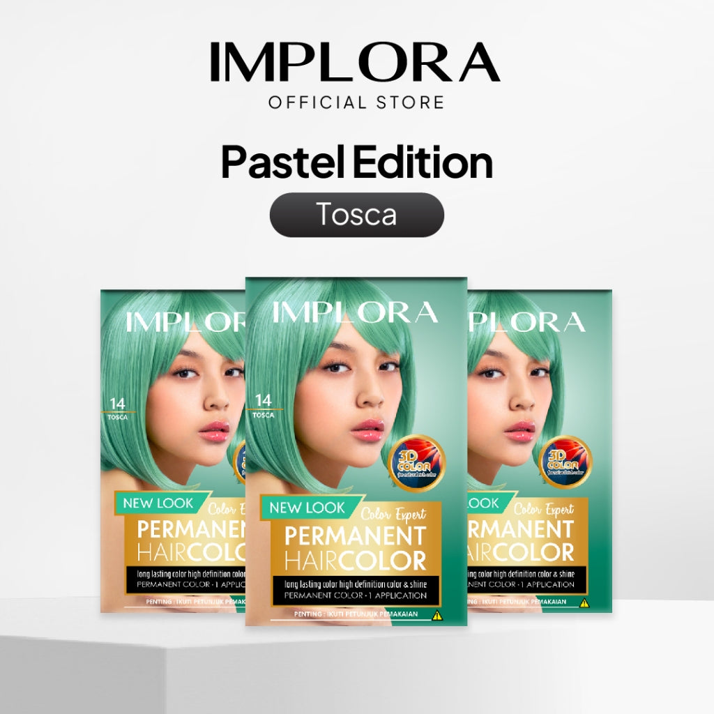 [3 PCS] Implora Permanent Hair Color