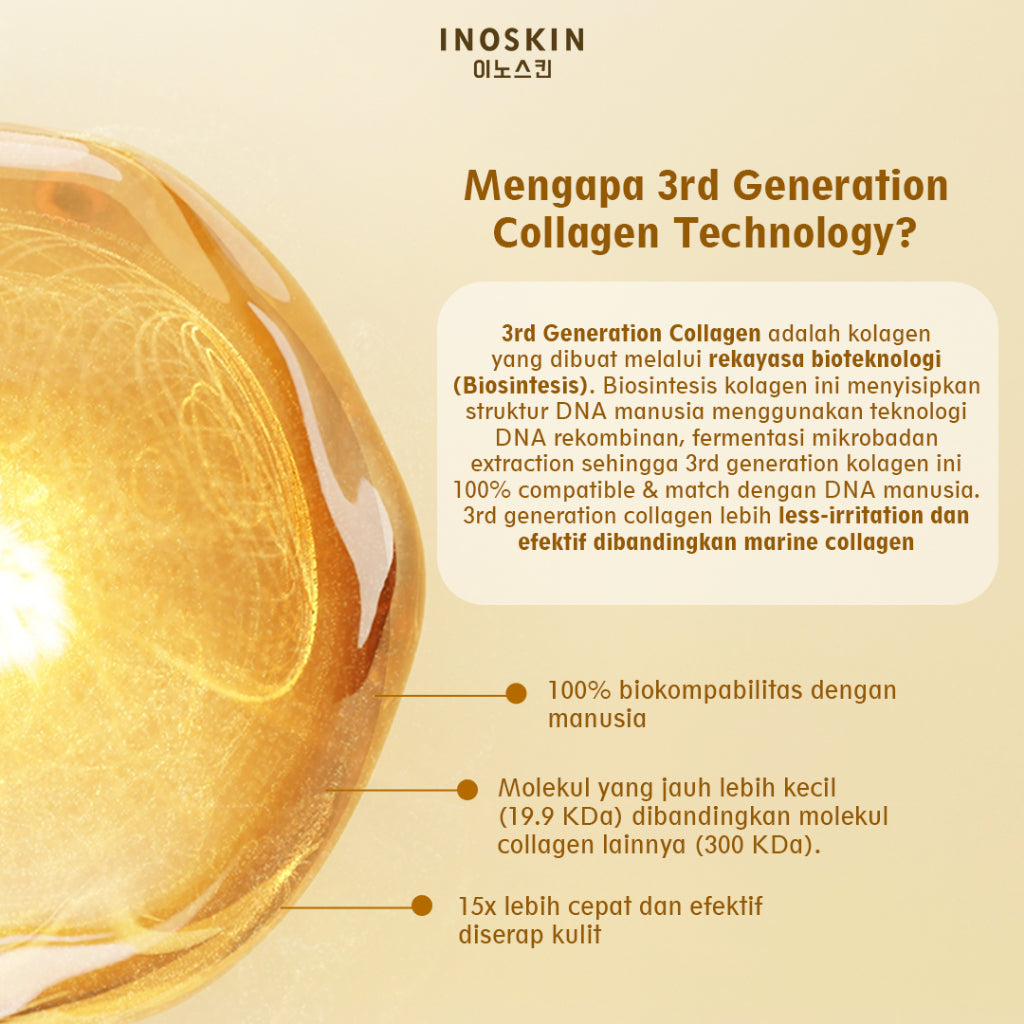 Inoskin Young & Bright Moisturizer 50 mL | Collagen Skincare | Biosynthesize Collagen Moisturizer