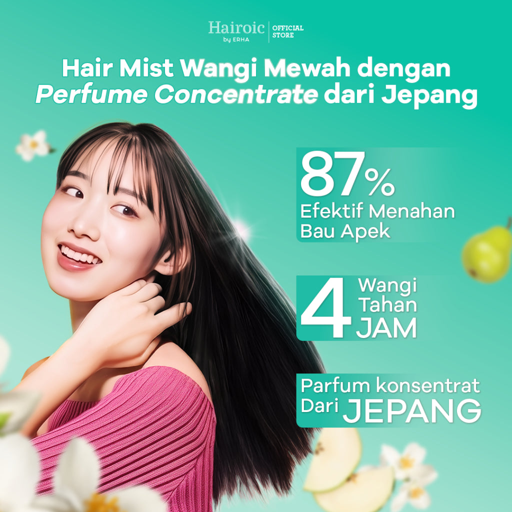 Hairoic Euphoria Hair Perfume Hair Vitamin Mist 50ml - Parfum Vitamin Rambut