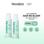 Lavojoy Hair We Bloom Dry Shampoo Season of Flower - Dry Shampoo Atasi Kulit Kepala Berminyak, Scalp Friendly, Tanpa Residu Putih, Dengan Kandungan Zinc PCA Dan Tea Tree Oil